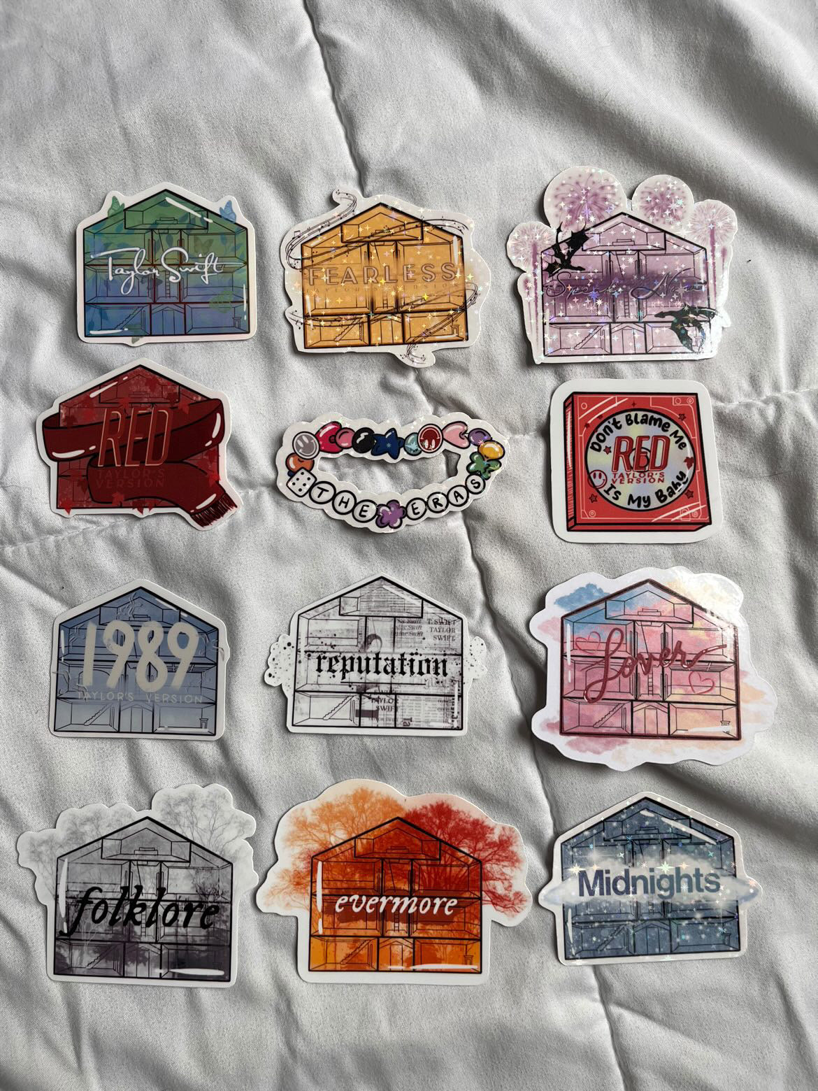 The Eras Bundle Pack (10 stickies)